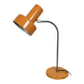 Lampe de table orange vintage, années 1970