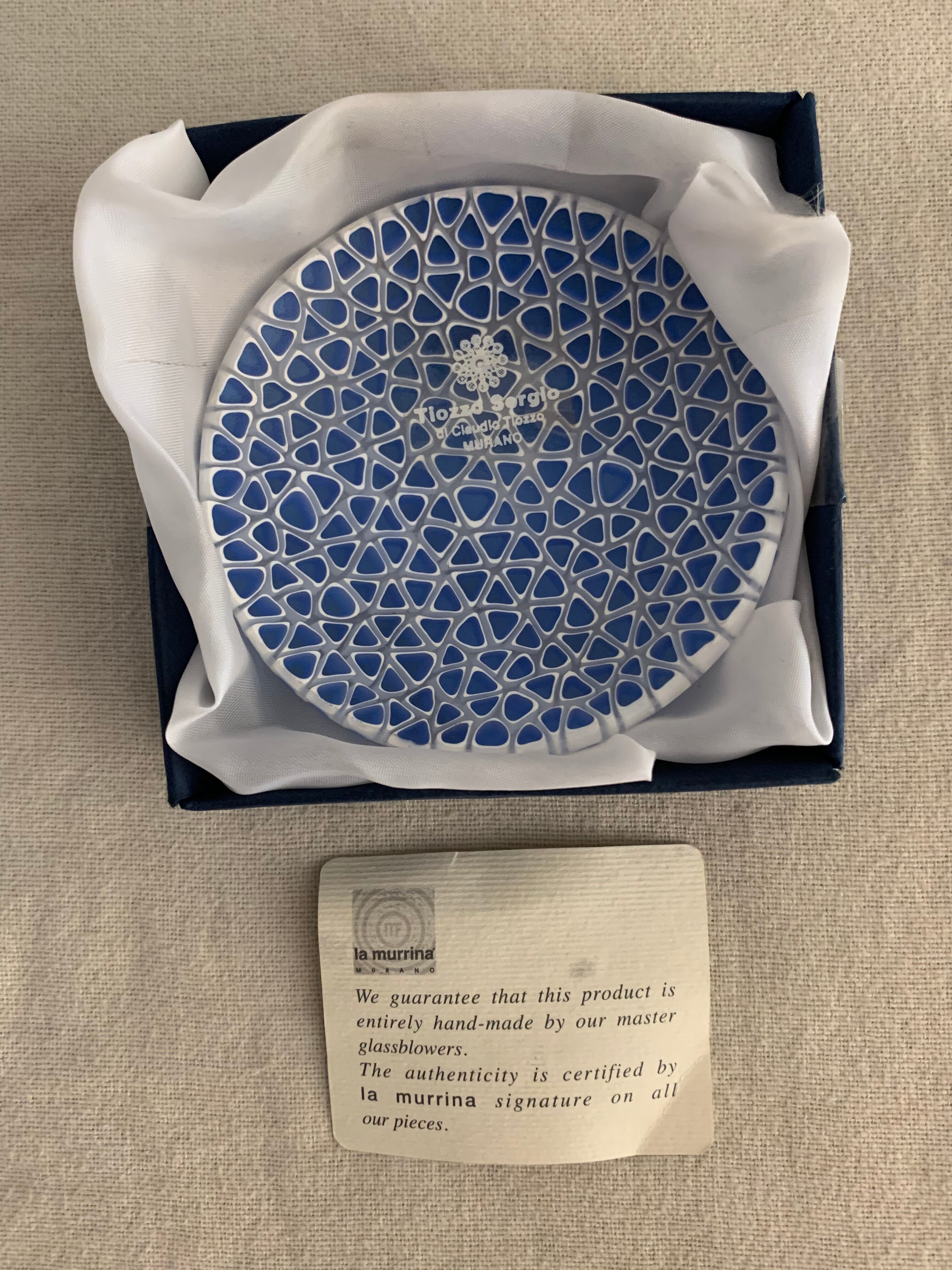 Baguier Tiozzo Sergio di Claudio Tiozzo Murano La Murrina