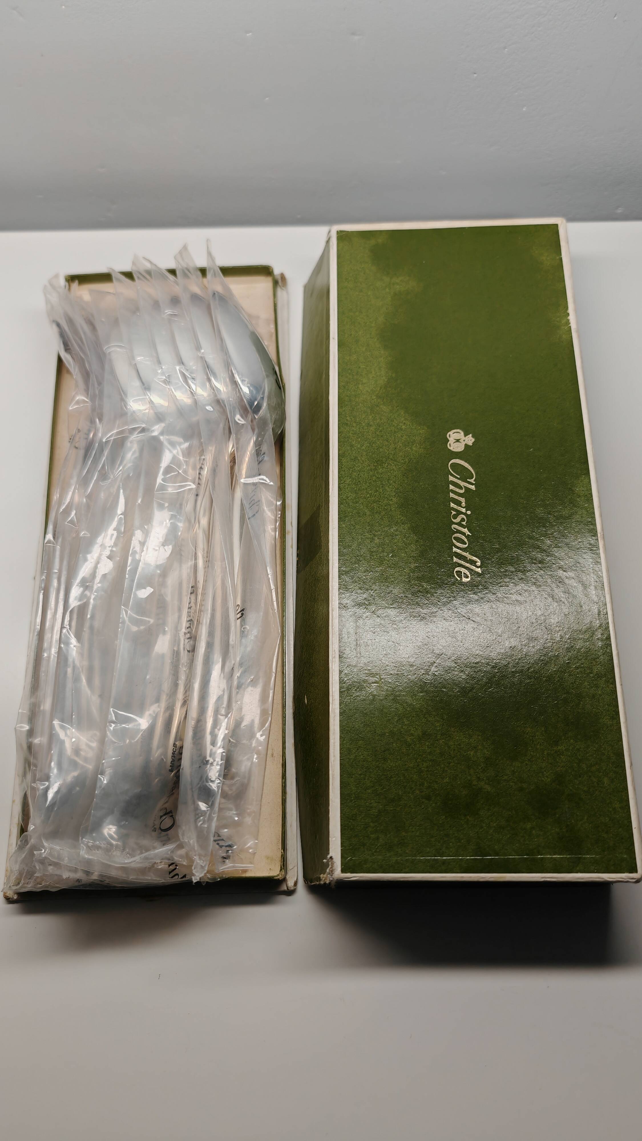 Christofle Marly cutlery set (6 forks + 6 soup spoons)