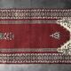 Vintage Hand-Woven Oriental Pakistani Mihrab Prayer Rug, 1960s