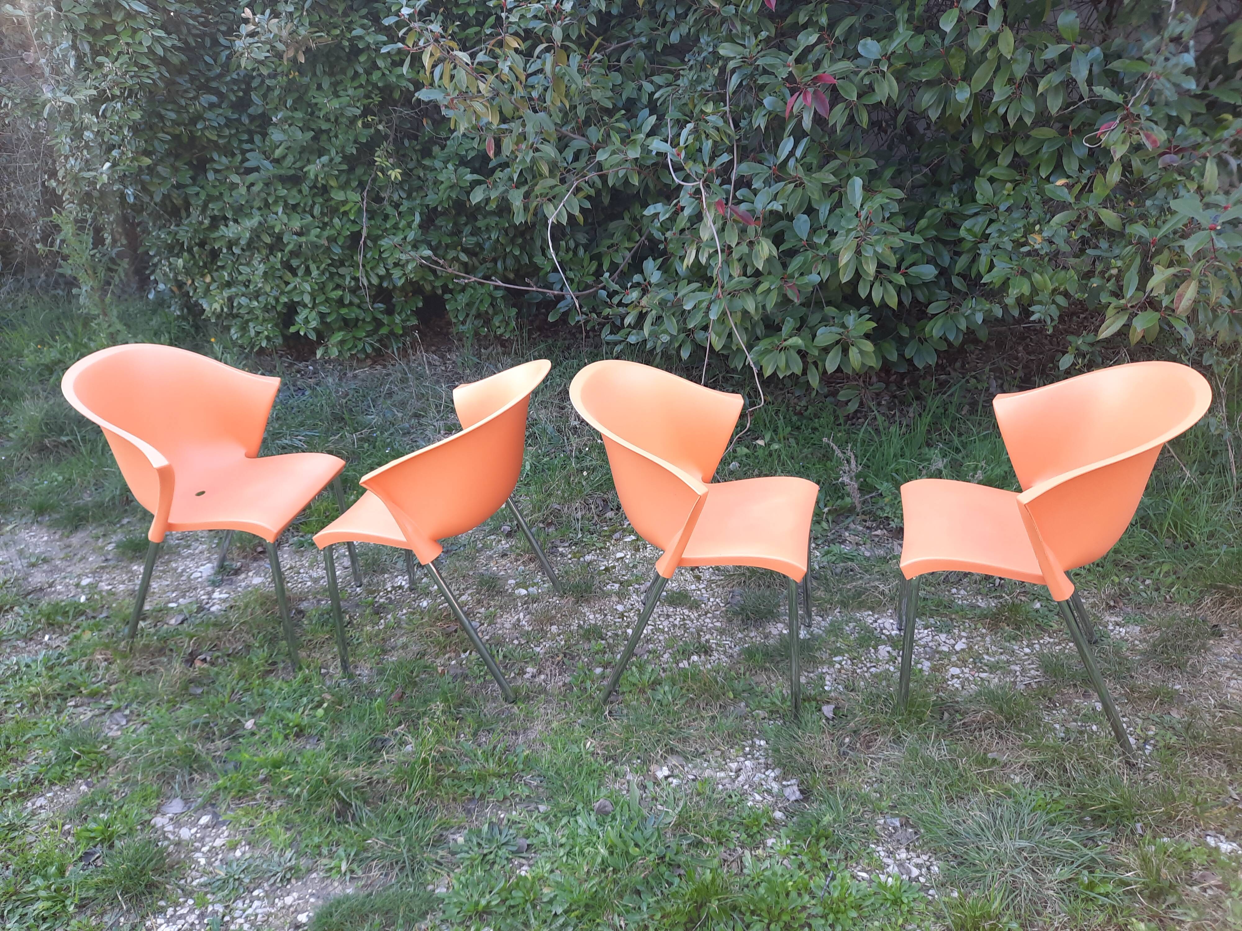 Set of 4 Blablabla Chairs by Marco Maran for Parri Italy