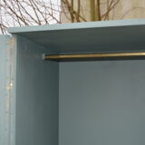 Vintage wardrobe and shelves