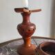 Olive wood lamp