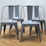 Set of 4 Tolix chairs