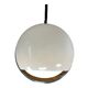 Suspension boule plexi 1970 space-age Allemagne