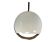 Suspension boule plexi 1970 space-age Allemagne