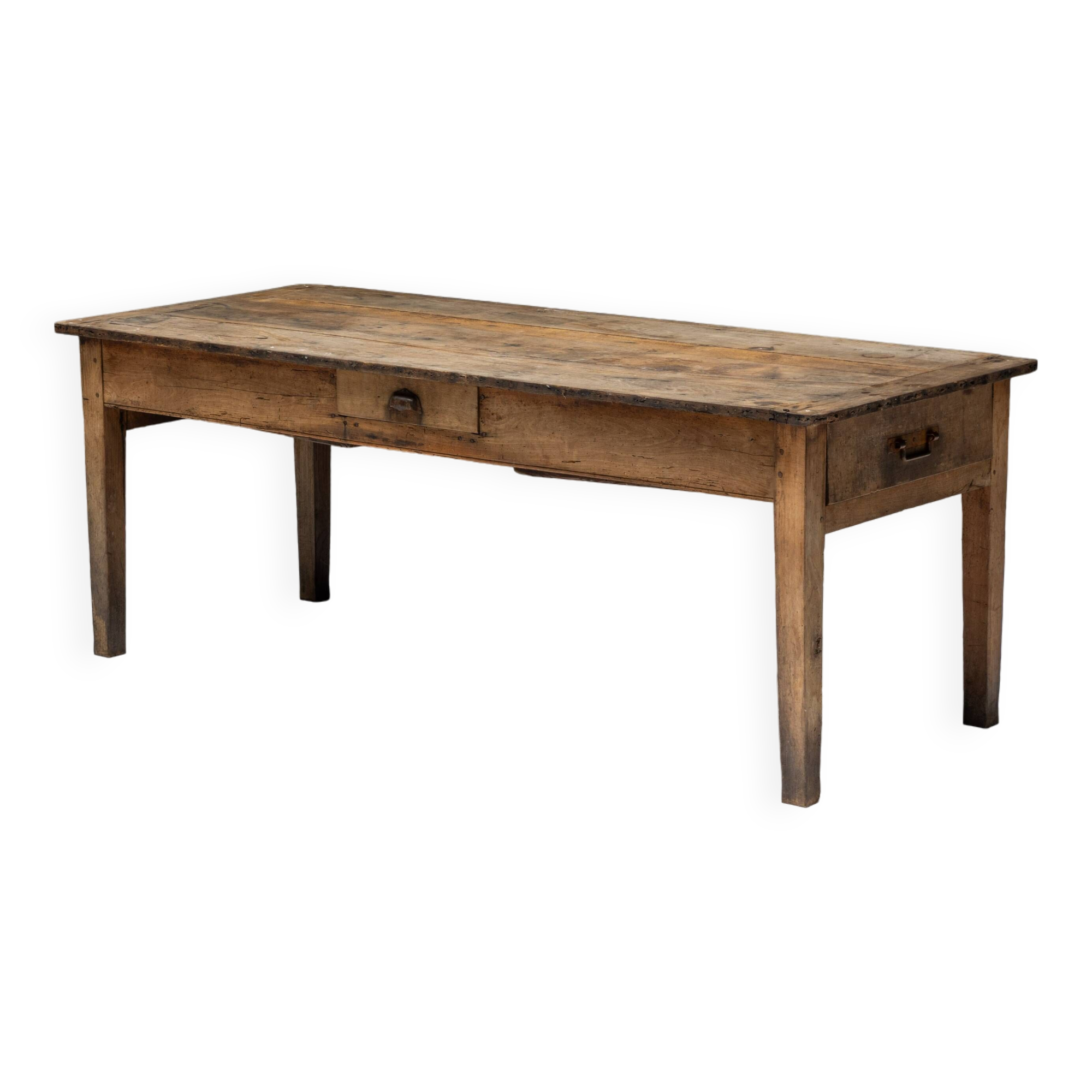 Rural Art Populaire Table, France, 19th Century