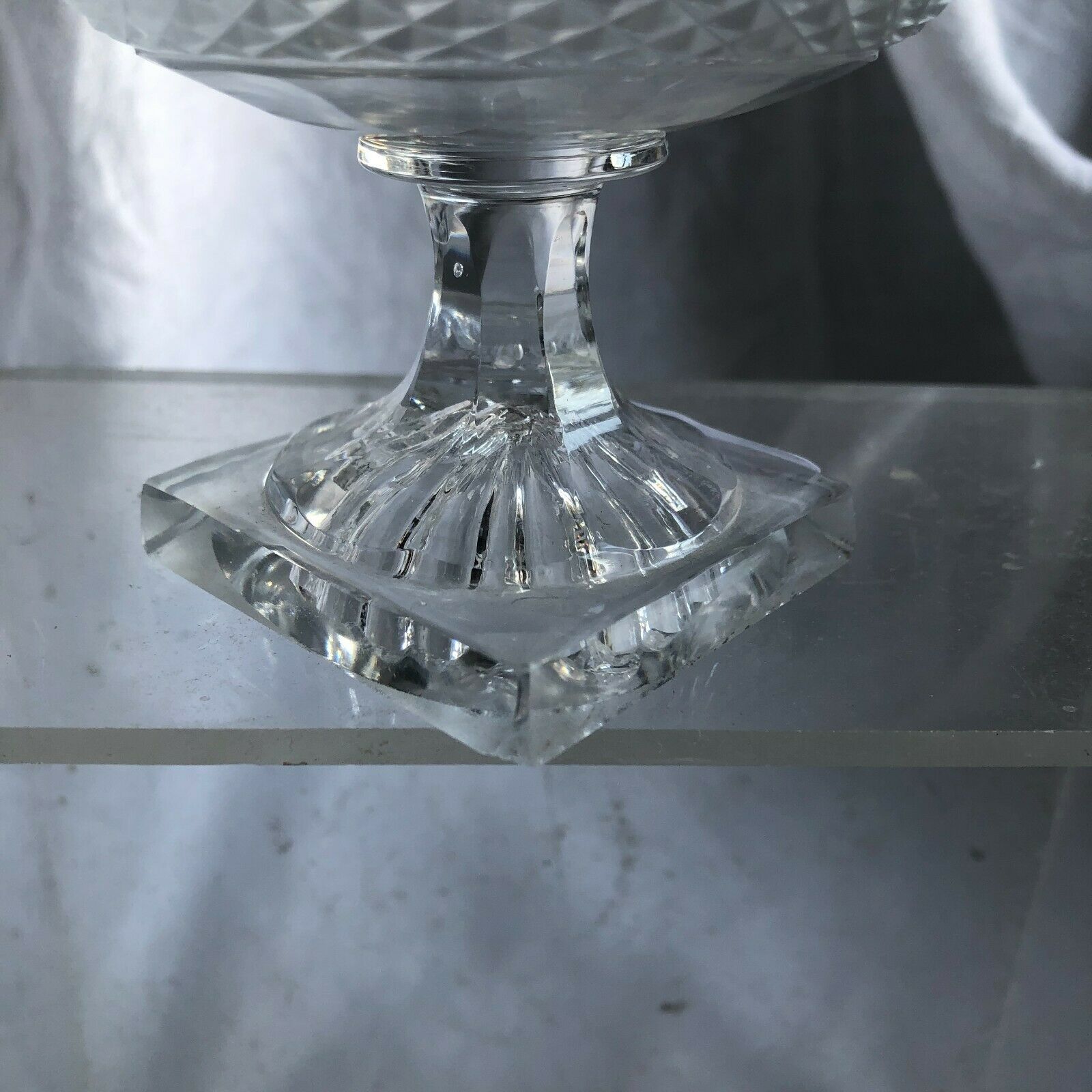 Coupe vide poche en cristal 19ème siècle