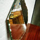 Bevelled mirror