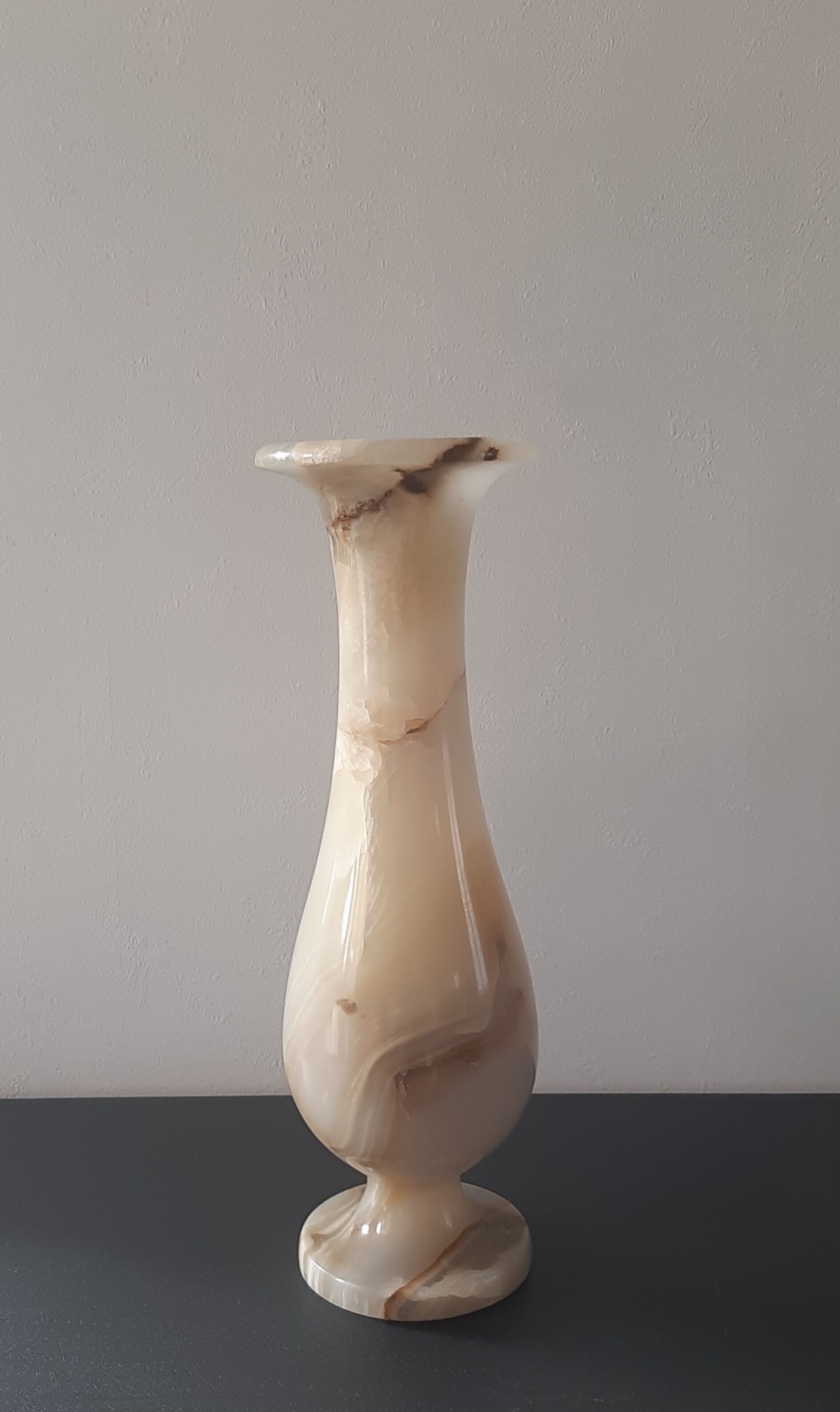 Vase marbre onyx