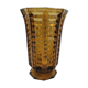 Art Deco-style yellow vase