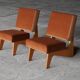 Pair of Combex FB03 lounge chairs by Cees Braakman for Pastoe, The Netherlands 1950s