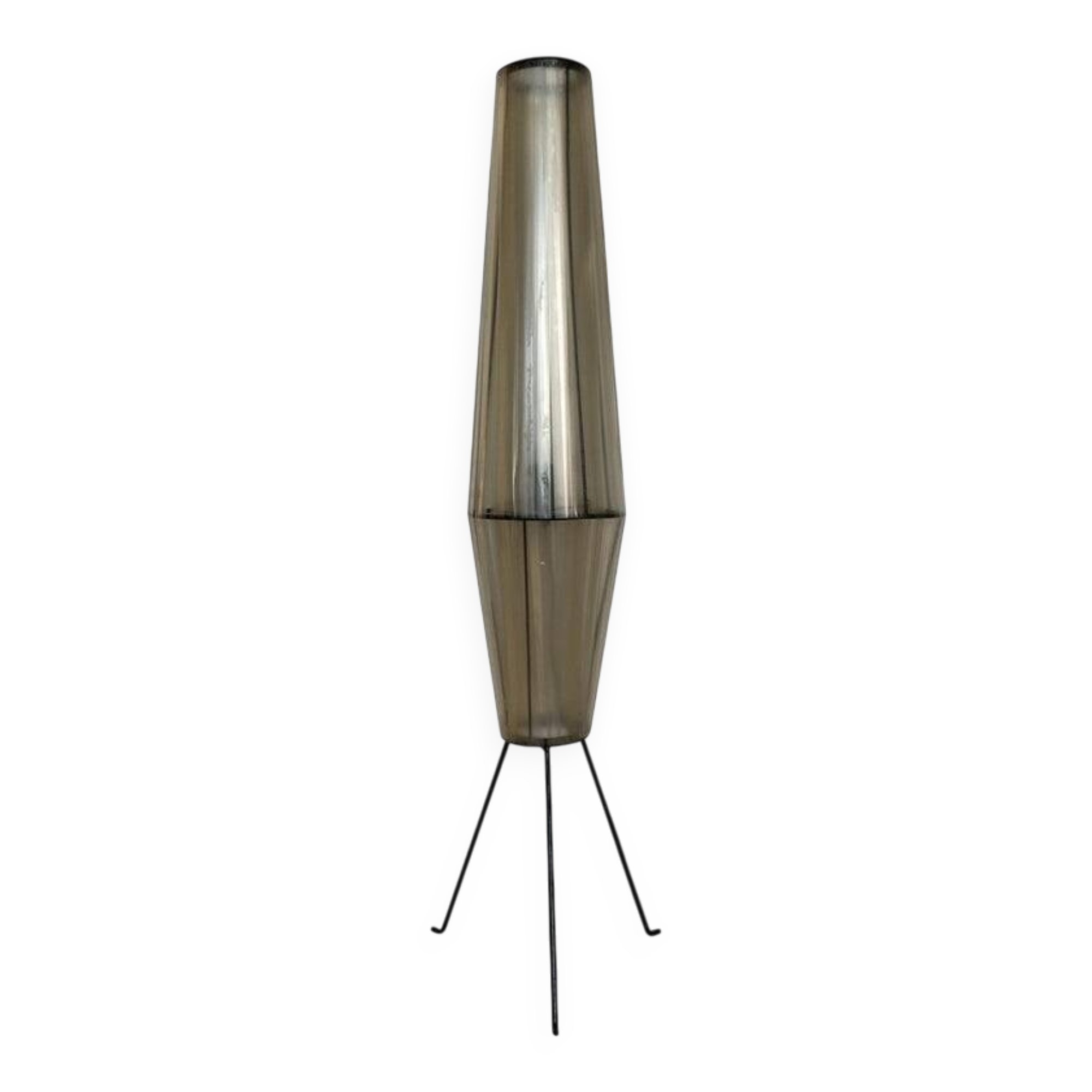 Midcentury Space Age Floor Lamp "Rocket", Czechoslovakia, 1960s