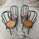 4 fauteuils jardin années 50 - Suède
