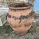 Very large ancient handmade terracotta jar – 80 cm