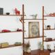 Teak modular shelving unit, Danish design, 1960s, made in Denmark