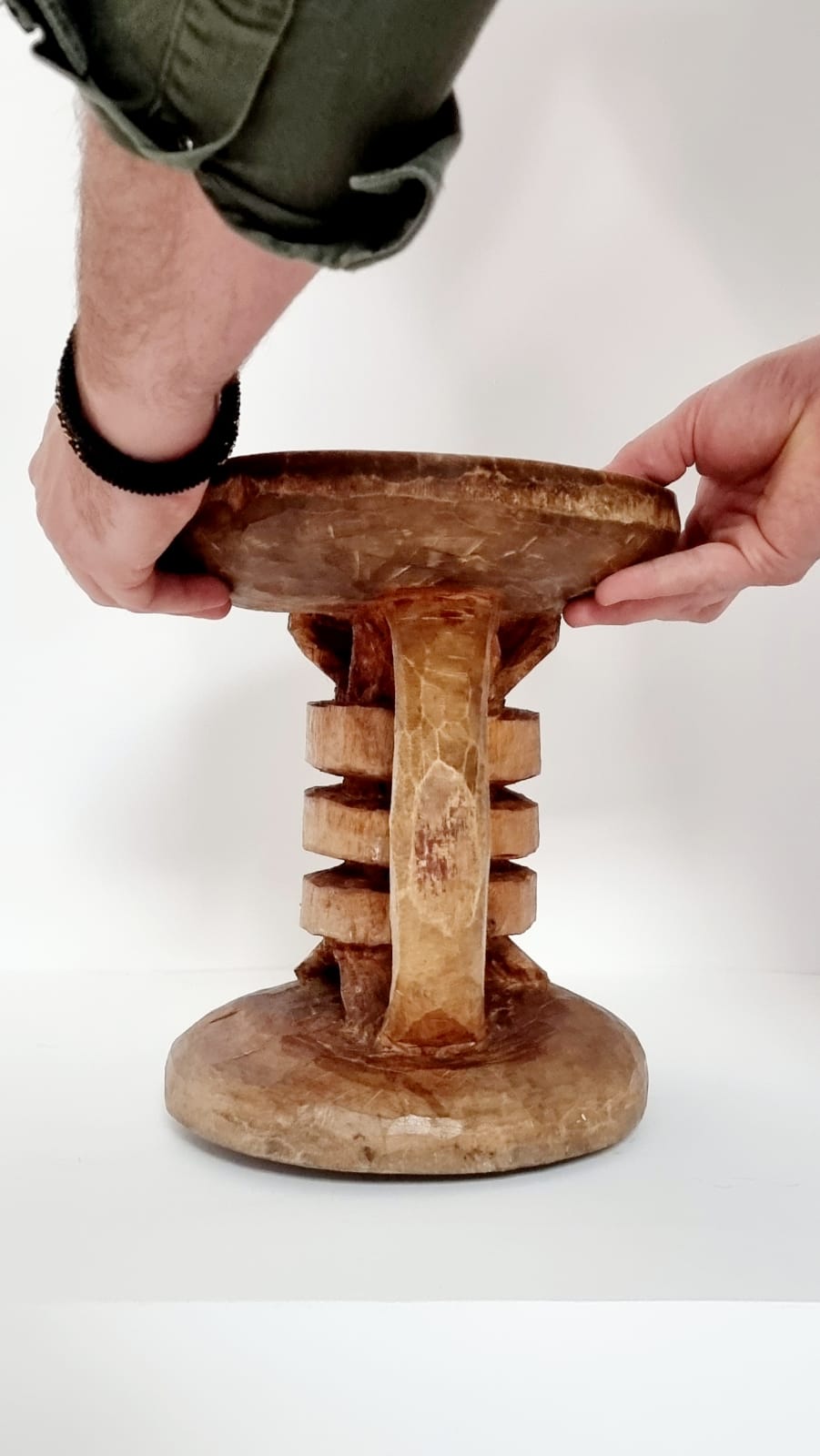 Tonga Stool - Wabi Sabi