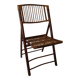 Vintage bamboo folding chair