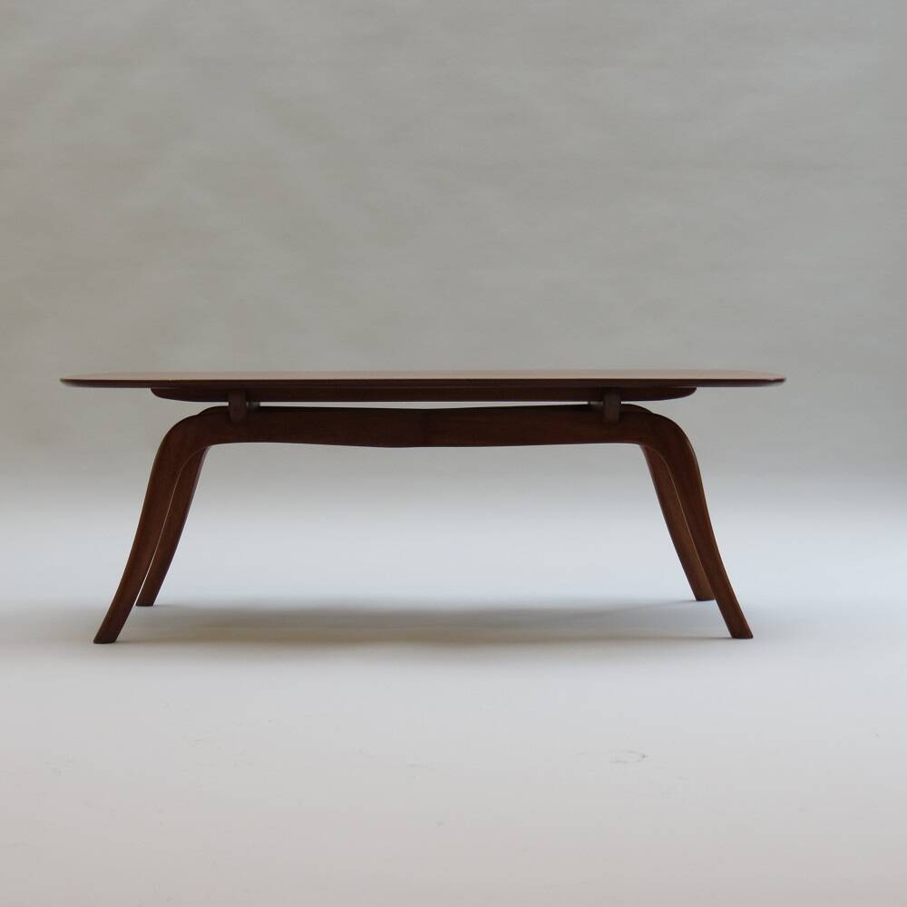 1950s Mid-Century Swedish Mahogany Coffee Table