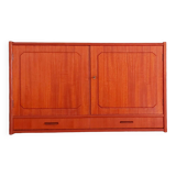 Armoire en teck, suspendue, Danemark 1960
