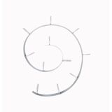 Kartell Aluminum Bookwarm Shelf