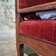 Antique French Louis XV style daybed – single bed – adjustable leg – beech frame – circa 1880–1920