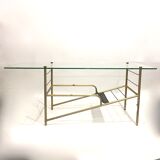 Modernist glass coffee table