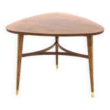 Table basse en acajou, Swedish Modern, Suède, 1940