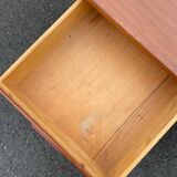 Vintage 1950s 3-drawer desk