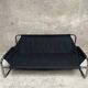 Vintage sofa by Johan Bertil Häggström for Ikéa in leather and chrome metal 1970