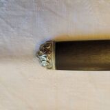 Ebony leg of lamb cutlery service, late 19th century