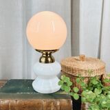 White opaline lamp