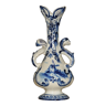 Delft blue vase soliflore ceramic hand-painted decor