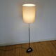 Adjustable vintage floor lamp by lunel 1950 france brass metal