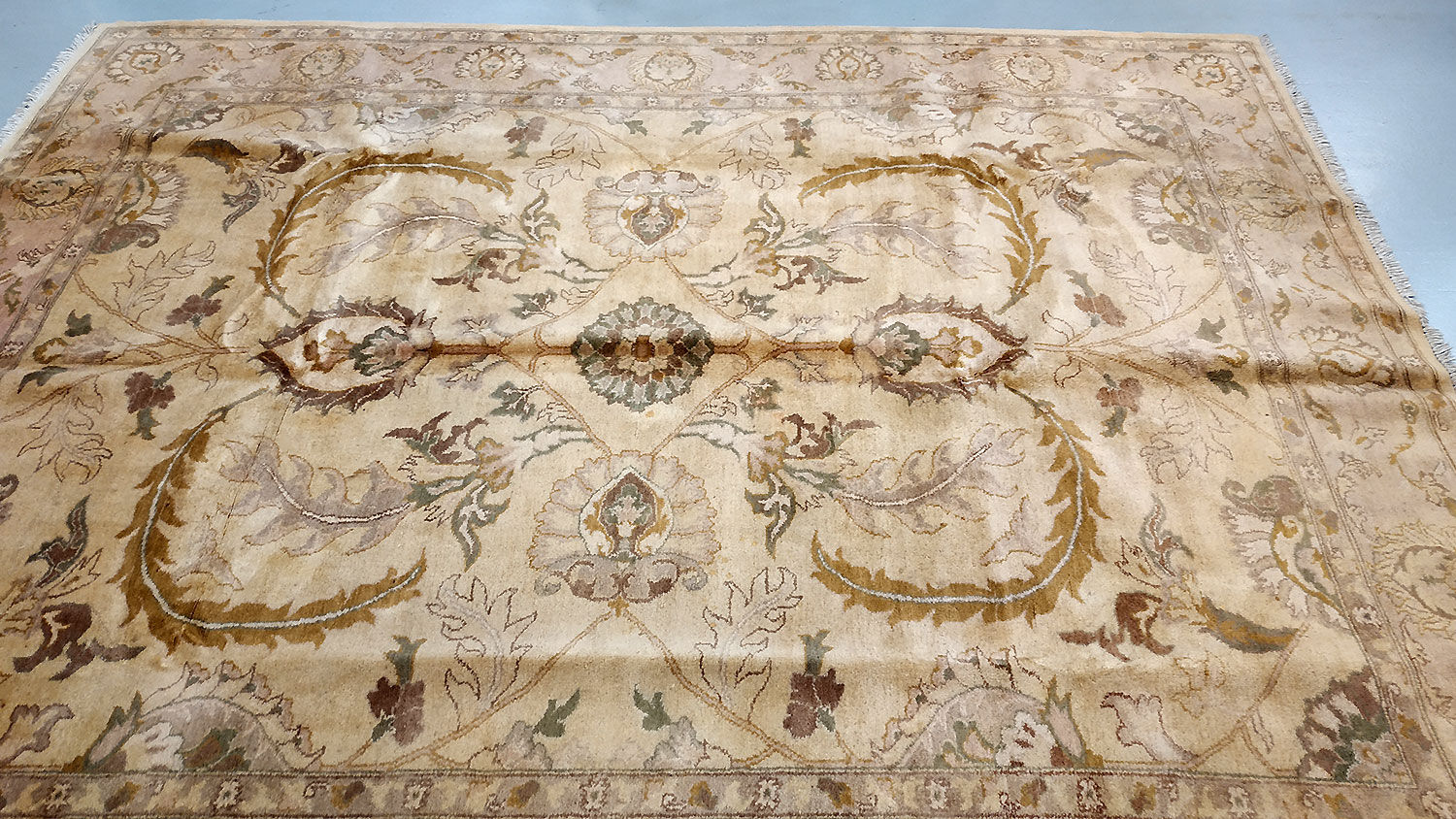 Oriental living room rug "chobie" extra fine entirely handmade