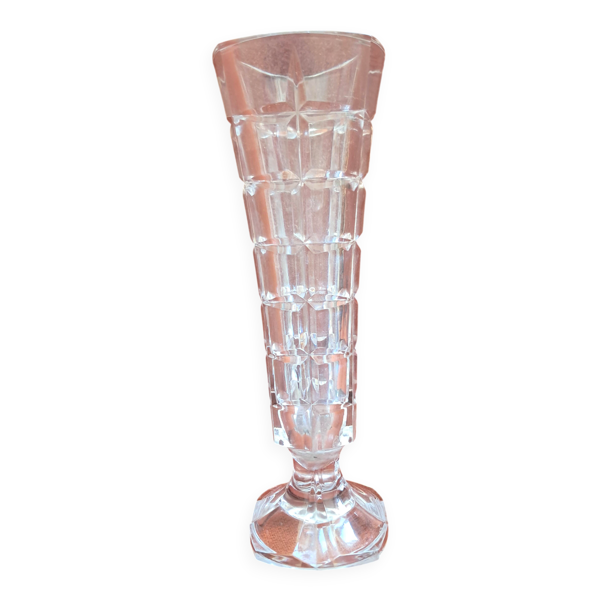 Vase vintage en verre