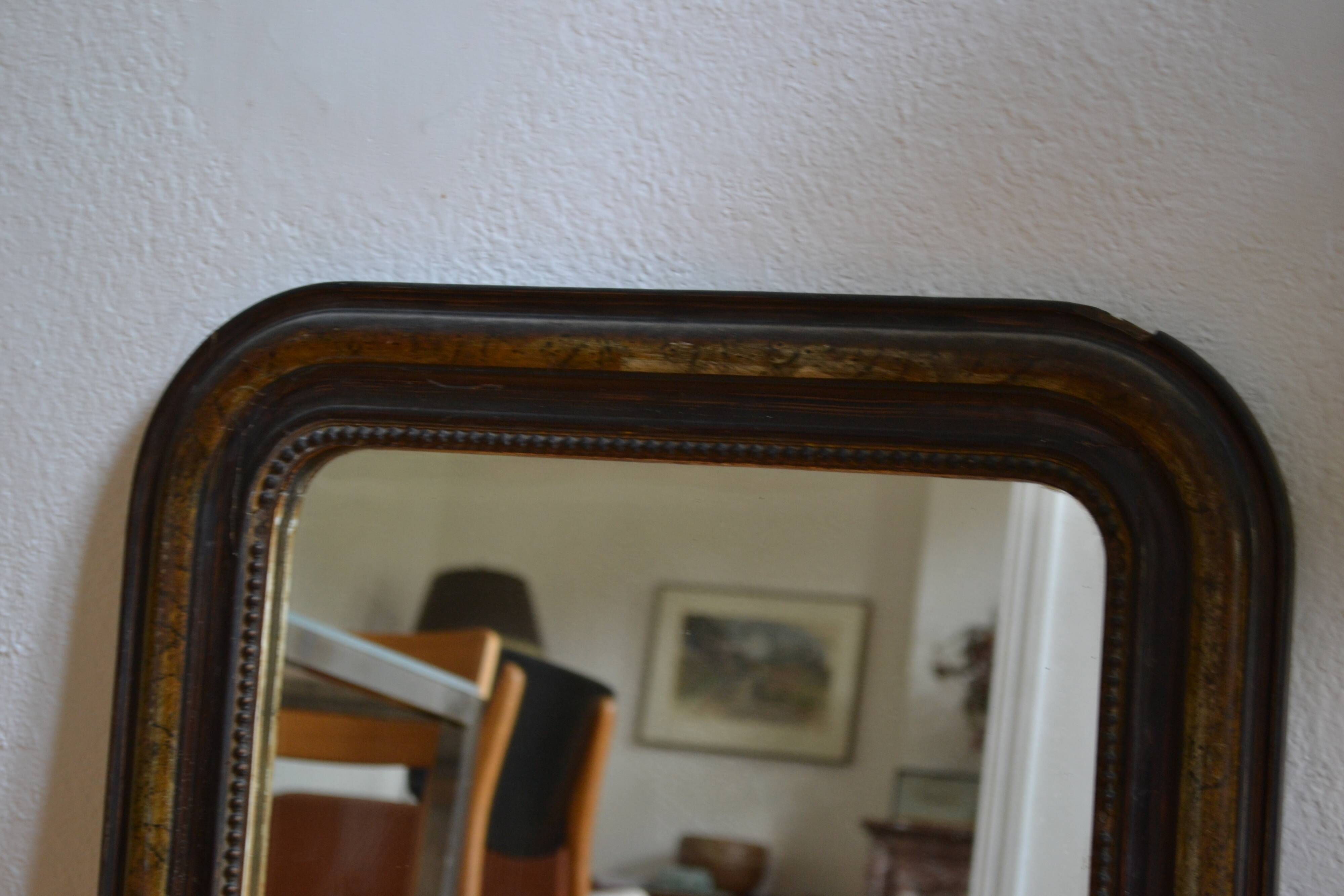 Louis Philippe mirror 74 x 57 cm