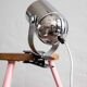 Silver Combi Lux Clamp Lamp by Stanislav Indra for Lidokov Czechoslovakia, 1970s