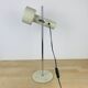 Lampe spot de bureau, années 50, métal beige