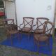 4 bistro armchairs