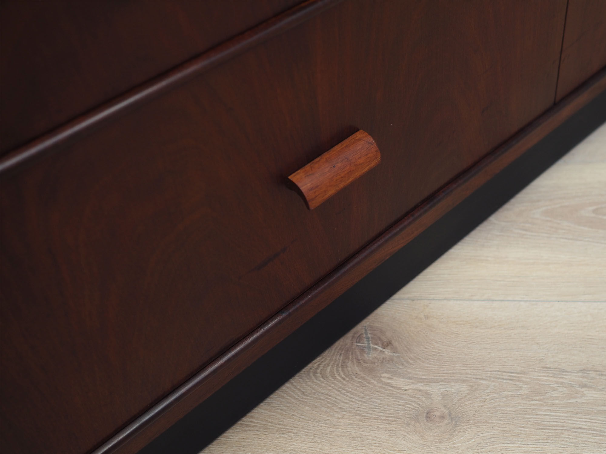 Mahogany wardrobe, Danish design, 1970s, production: Denmark