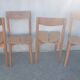 4 chaises grain de café par Pierre Gautier Delaye