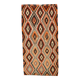 6x11 Geometric Pattern Turkish Vintage Kilim Rug, 172x346Cm