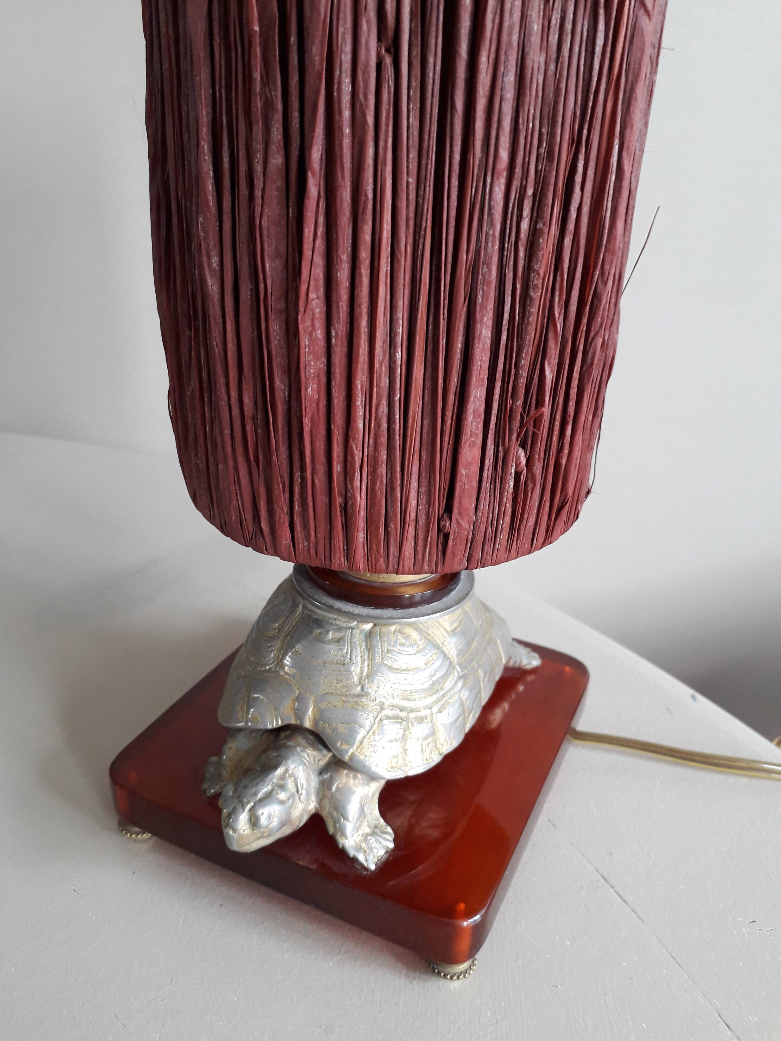 Turtle lamp from the 1940s