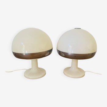 Pair of Space age pop table lamps