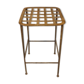 Tabouret haut industriel en fer