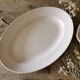 Serving dish Digoin Sarreguemines Rose