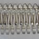 Cutlery set / 24-piece service in silver-plated metal Apollo