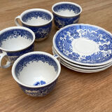 4 Villeroy & Boch cups and saucers