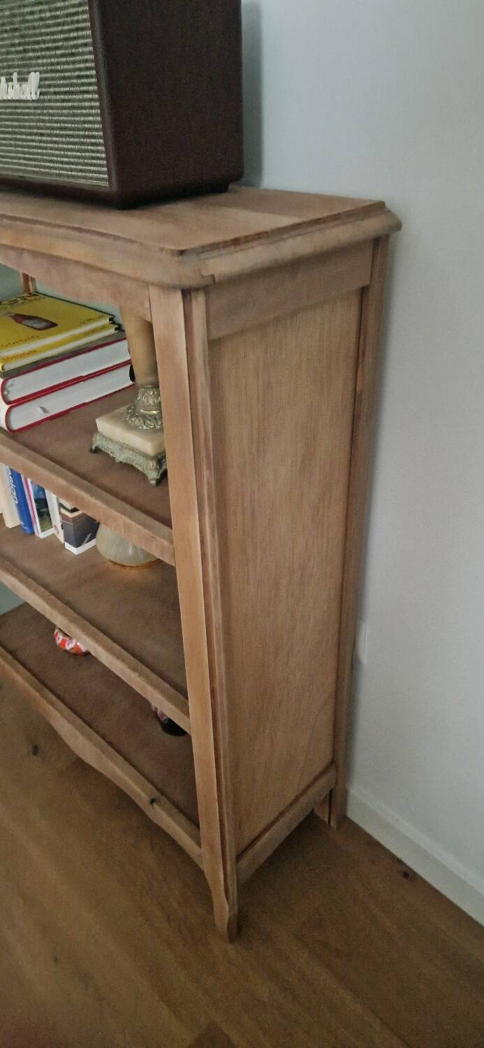 Bibus vintage beech bookcase